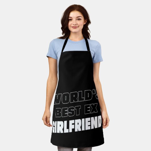 Weltbeste Ex-Freundin - Funny-Sprichwort - Geschen Schürze (Getragen)