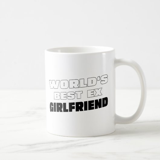 WELTBESTE EX GIRLFRIEND-Geschenke für das beste Ex Kaffeetasse (Rechts)