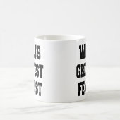 Weltbeste Feministin Kaffeetasse (Mittel)