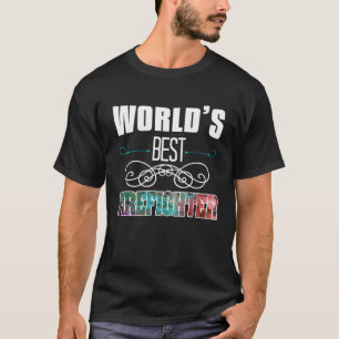 Weltbeste Feuerwehrberufsfahrerin T-Shirt