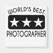 Weltbeste Fotografen Magnet (Vorne)