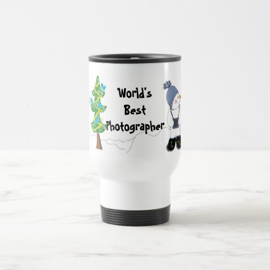 Weltbeste Fotografen Reisebecher (Mittel)
