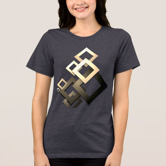 Weltbeste Frauen Tri-Blend Shirt (Vorderseite)