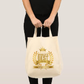 Weltbeste Freunde Gold Tragetasche (Vorderseite (Produkt))