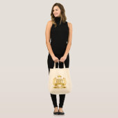 Weltbeste Freunde Gold Tragetasche (Vorderseite (Model))