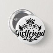 WELTbeste FREUNDIN Button (Vorne & Hinten)