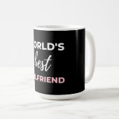 Weltbeste Freundin Kaffeetasse (VorderseiteRechts)