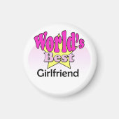 Weltbeste Freundin Magnet (Vorne)