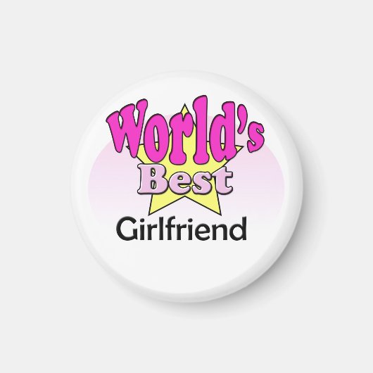 Weltbeste Freundin Magnet (Vorne)