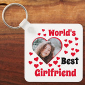 Weltbeste Freundin Schlüsselanhänger (Vorderseite)