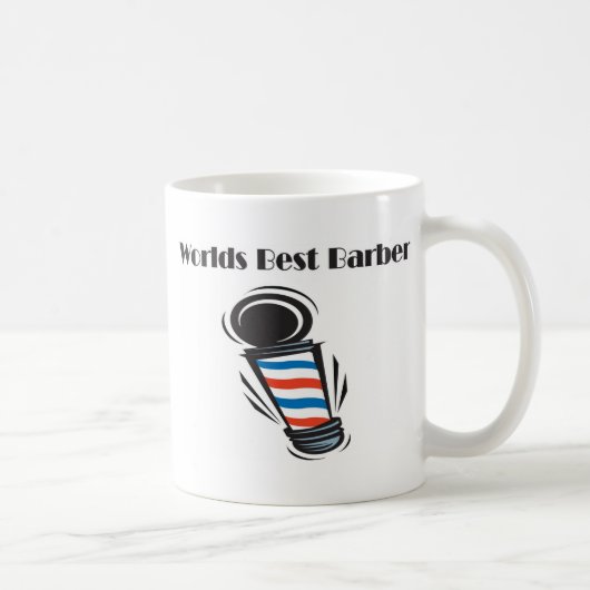 Weltbeste Friseur-Geschenke Kaffeetasse (Rechts)