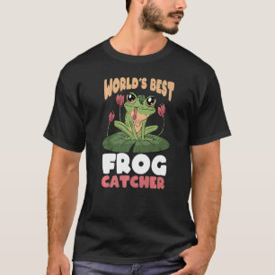 Weltbeste Froschfänger Junge und Mädchen 8 T-Shirt