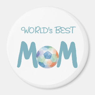 Weltbeste Fußballmutter Muttertag Geschenk Magnet