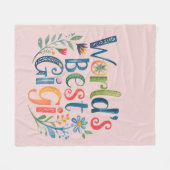 Weltbeste GIGI-Oma-Geschenk Geburtstag Weihnachten Fleecedecke (Vorderseite (Horizontal))