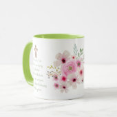 Weltbeste GODMOTHER-TASSE POEM, Personalisiert Tasse (Vorderseite Links)