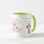 Weltbeste GODMOTHER-TASSE POEM, Personalisiert Tasse (VorderseiteRechts)