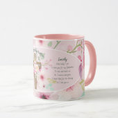 Weltbeste GODMOTHER-TASSE POEM, Personalisiert Tasse (VorderseiteRechts)