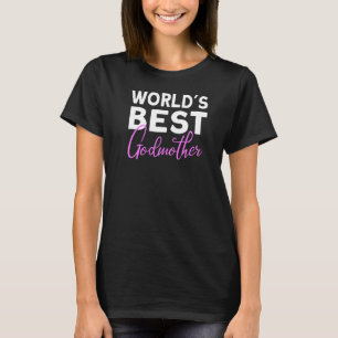 Weltbeste Godmutter Patent Aunts Proud Godmothe T-Shirt