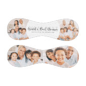 Weltbeste Grampa Moderne 4 Foto Vatertag Baseball (Paneele)