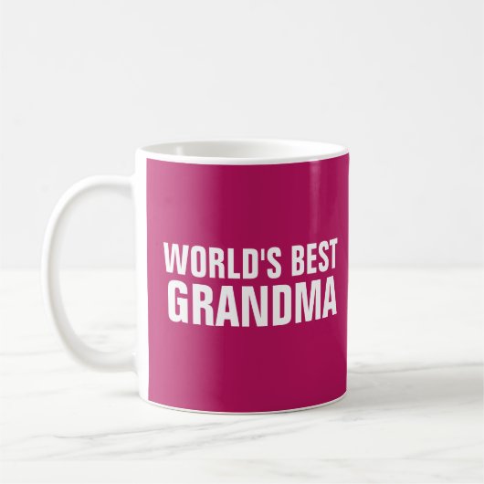 WELTBESTE GRANDMA-TASSE KAFFEETASSE (Links)