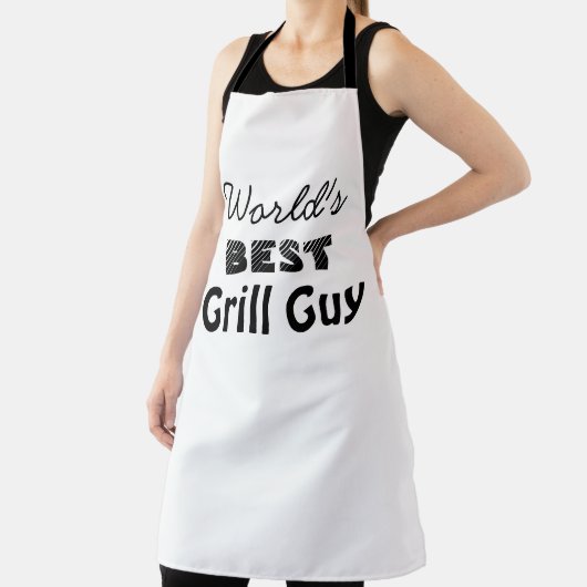 Weltbeste Grill-Typ-Zitat: Männerlange Schürze (InSitu)