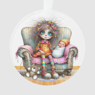 Weltbeste große Schwester / Babysitter - sehen Sie Ornament