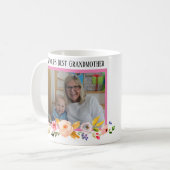 Weltbeste Großmutter Kaffeetasse (Vorderseite Links)