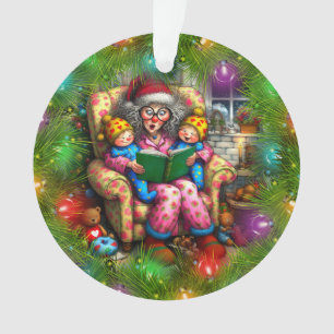 Weltbeste Großmutter / Mama / Babysitter Ornament