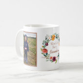 WELTbeste GROSSMUTTER MIT 2 FOTOS Kaffeetasse (Vorderseite Links)