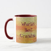 Weltbeste Großmutter Tasse (Links)