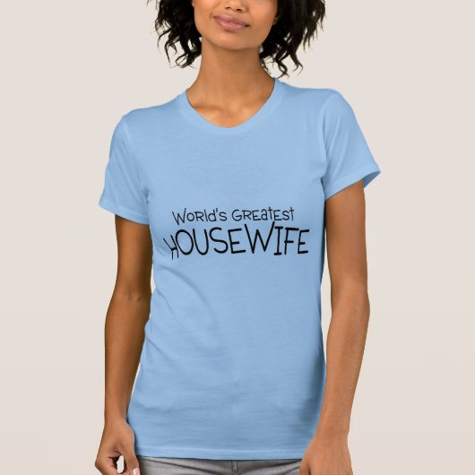 Weltbeste Hausfrau T-Shirt (Vorderseite)