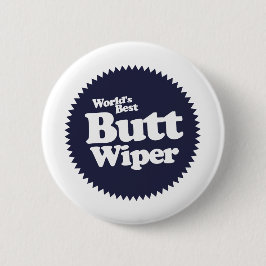Weltbeste Hintern-Wischnährer-CNA-RNA Button
