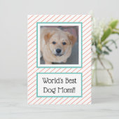 Weltbeste Hunde-Mama (Stehend Vorderseite)