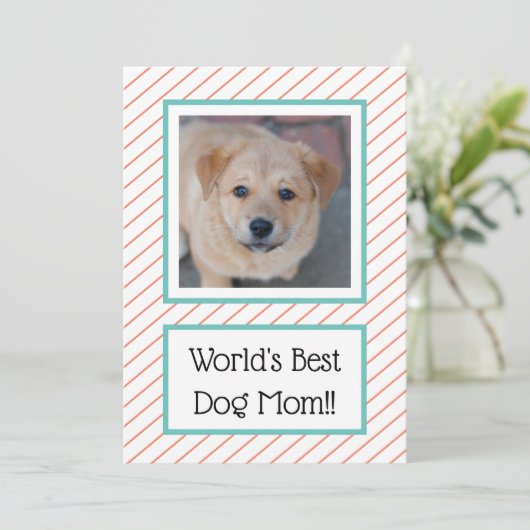 Weltbeste Hunde-Mama (Stehend Vorderseite)