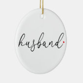 Weltbeste Husband-Definition Keramik Ornament (Rechts)