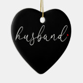 Weltbeste Husband-Definition Keramik Ornament (Rechts)