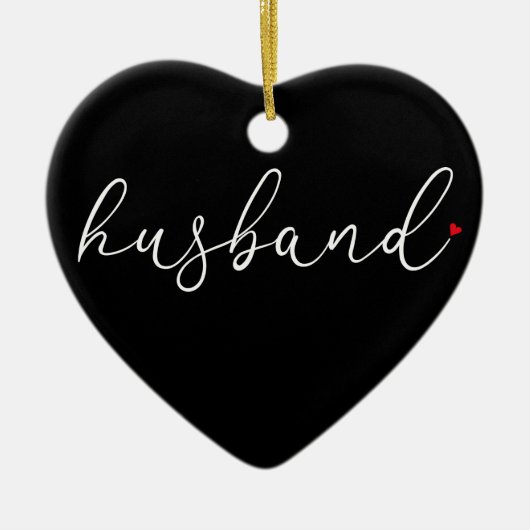Weltbeste Husband-Definition Keramik Ornament (Vorne)