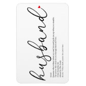 Weltbeste Husband-Definition Magnet (Vertikal)