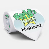Weltbeste Husband Krawatte (Gerollt)