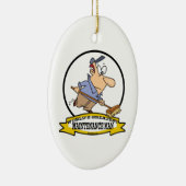 WELTBESTE INSTANDHALTUNG CARTOON KERAMIK ORNAMENT (Rechts)