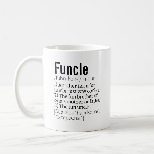 Weltbeste jemals funktionierende, Onkel-moderne De Kaffeetasse (Links)