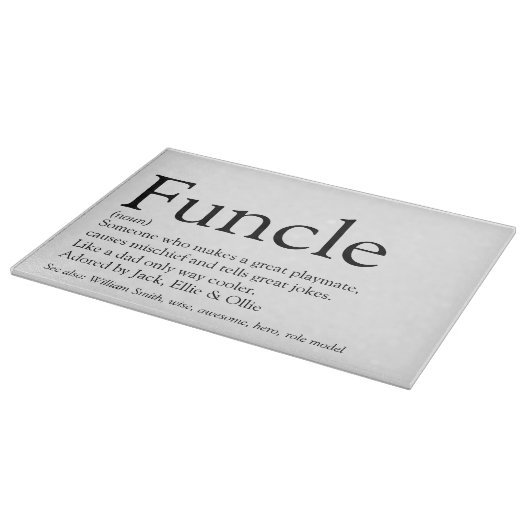 Weltbeste jemals funktionierende, Onkel-moderne De Schneidebrett (Ecke)