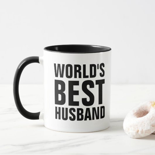 WELTBESTE KAFFEE-MUGS TASSE (Mit Donut)