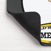 WELTBESTE KAMERAMAN MÄNNER CARTOON MOUSEPAD (Ecke)