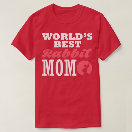Weltbeste Kaninchenmutter 1 T-Shirt (Design vorne)