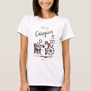 Weltbeste Karriere und Person im Rollstuhl T-Shirt