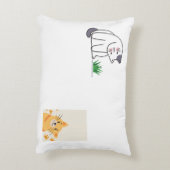 Weltbeste Katzenkollektion der Süsse Dekokissen (Rückseite(Vertikal))