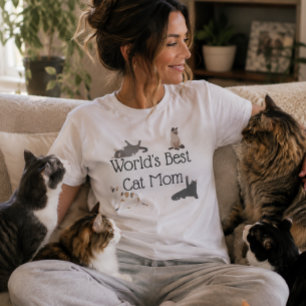 Weltbeste Katzenmutter T-Shirt