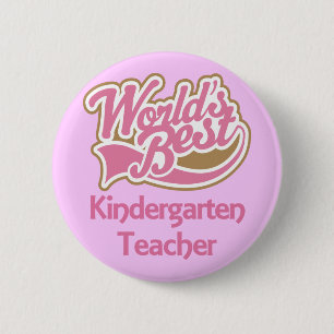 Weltbeste Kindergärtnerin Button