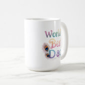 Weltbeste klassische Vater-Tasse - 15 oz Kaffeetasse (VorderseiteRechts)
